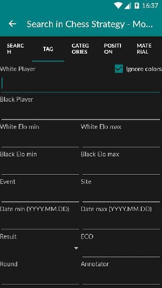perfect chess database