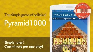 pyramid solitaire 1000