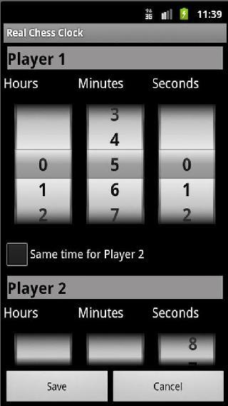 real chess clock