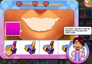 sally's salon: kiss and make-up