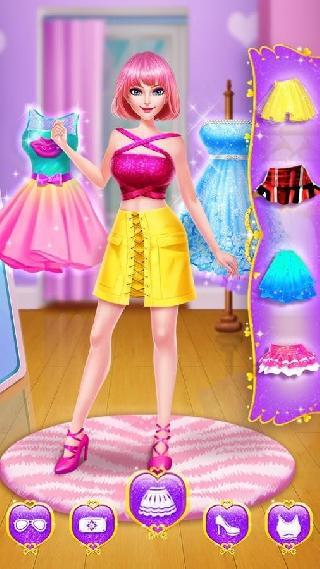 school date makeup - girl dress up