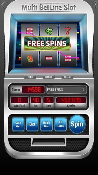 slot machine - multi betline