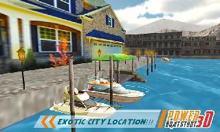 speed boat racing stunt mania