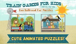train games for kids- puzzles