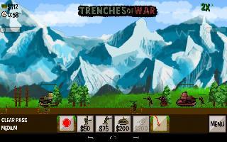 trenches of war