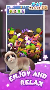 triple match - cat tiles 3d