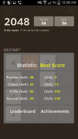 2048 number puzzle game