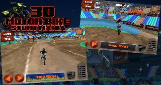 3d motor bike stunt mania