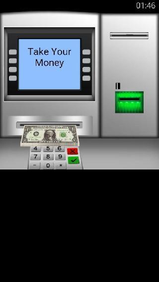 atm cash and money simulator