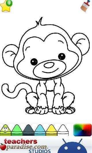 baby animals coloring book