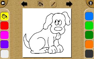 baby paint - coloring book