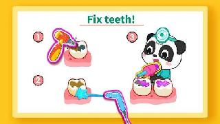 baby panda: dental care
