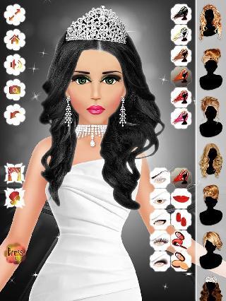 barbie bridal makeup and dress