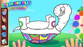coloring book - kids drawing