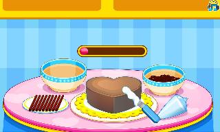 cooking chocolate cake