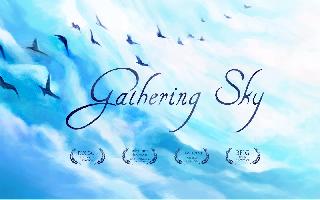 gathering sky