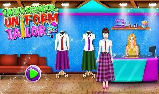 high school uniform tailor: little girls boutique