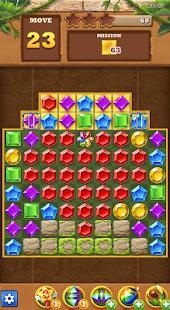 jungle gem blast: match 3 jewel crush puzzles
