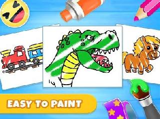 kids coloring games for boys