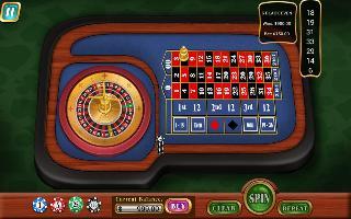 mini roulette table croupier