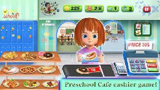 preschool cafe cashier girl:ca