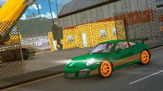 racing car driving simulator