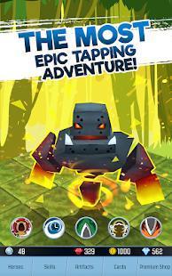 tap adventure hero: idle rpg clicker, fun fantasy