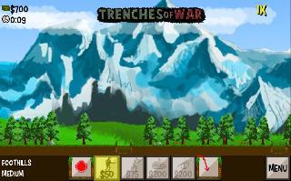 trenches of war
