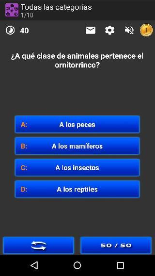 trivial quiz english