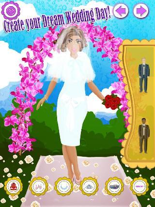 wedding salon dress up girl fashion princess bride