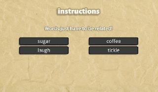 word to word: association game