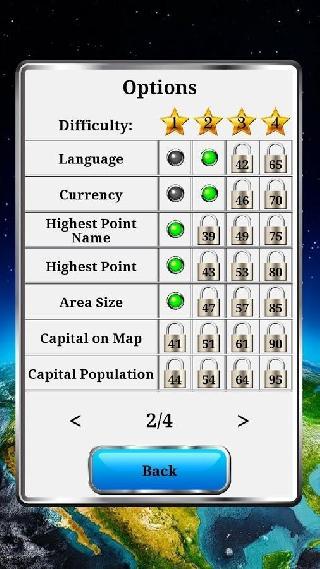 world geography: quiz game