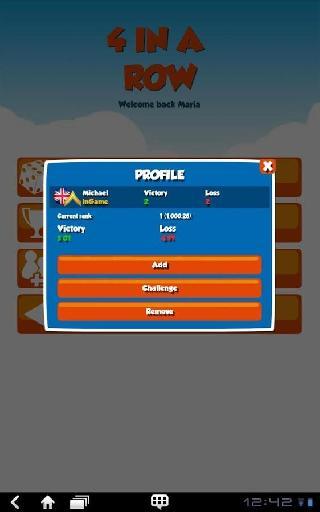 4 in a row multiplayer