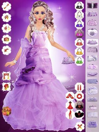 barbie bridal makeup and dress