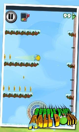 bubble blast falldown
