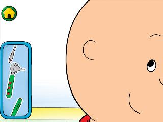 caillou check up - doctor