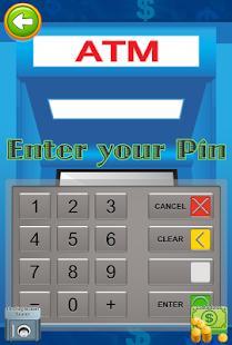 cash register and atm simulator - credit card