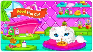cat caring and makeover