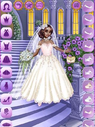 cinderella wedding dress up