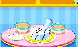 cooking chocolate cake