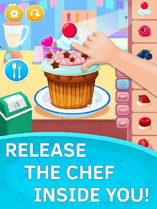 cupcake kids food games free