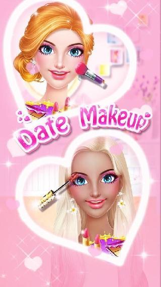 date makeup - love story