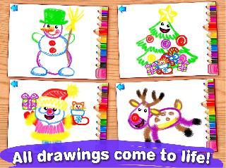 drawing for kids! christmas