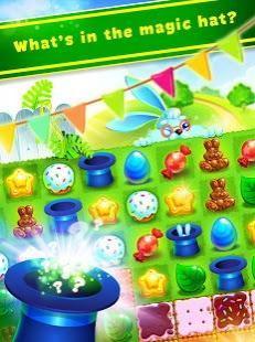 easter sweeper - chocolate candy match 3 puzzle