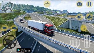 euro truck simulator : cargo truck games 2021