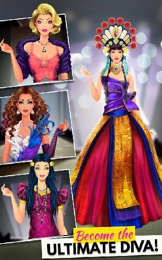 fashion diva: dressup and makeup
