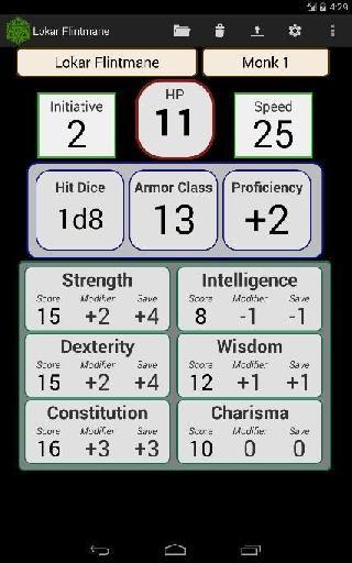 fifth edition character sheet