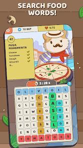 food words: cooking cat puzzle