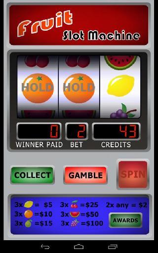 fruit machine
