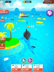 idle shark world - tycoon game